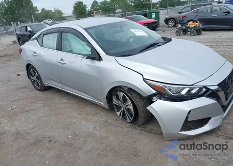 2021 Nissan Sentra Sv Xtronic Cvt из США, поврежденный, VIN 3N1AB8CV7MY225602